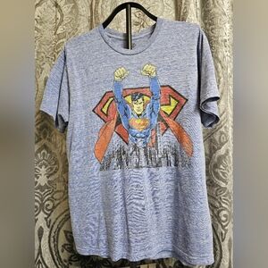 4 x $15. DC Comics Heather Blue Superman Tee